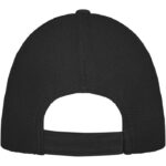 MP3181550 gorra de camionero de 6 paneles negro sarga gruesa de algodon cepillado 100 algodon 260 gm 3