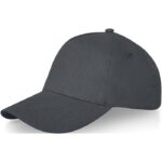 MP3181610 gorra de 5 paneles gris sarga gruesa de algodon cepillado 100 algodon 260 gm2 1