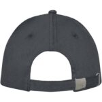 MP3181610 gorra de 5 paneles gris sarga gruesa de algodon cepillado 100 algodon 260 gm2 3