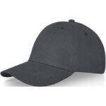 MP3181670 gorra de 6 paneles gris sarga gruesa de algodon cepillado 100 algodon 260 gm2 1
