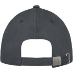 MP3181670 gorra de 6 paneles gris sarga gruesa de algodon cepillado 100 algodon 260 gm2 3