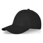MP3181680 gorra de 6 paneles negro sarga gruesa de algodon cepillado 100 algodon 260 gm2 1