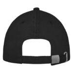 MP3181680 gorra de 6 paneles negro sarga gruesa de algodon cepillado 100 algodon 260 gm2 4