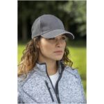 MP3181690 gorra con ribete de 6 paneles rosa sarga gruesa de algodon cepillado 100 algodon 260 gm2 4