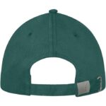 MP3181750 gorra con ribete de 6 paneles verde sarga gruesa de algodon cepillado 100 algodon 260 gm2 3
