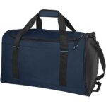 MP3183780 bolsa de viaje de pet reciclado grs 40l azul 300d poliester reciclado con certificado grs 1