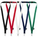 MP3183990 lanyard de pet reciclado con cierre independiente azul plastico reciclado 2