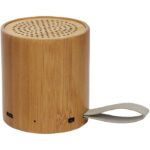 MP3184030 altavoz bluetooth de bambu natural madera de bambu 5