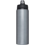 MP3184270 bidon deportivo de 800ml gris aluminio plastico pp 2