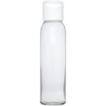 MP3184290 botella deportiva de vidrio de 500ml blanco vidrio plastico pp 3