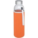 MP3184390 botella de vidrio de 500ml naranja vidrio neopreno acero inoxidable 1