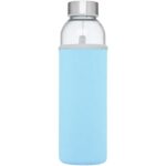 MP3184420 botella de vidrio de 500ml azul vidrio neopreno acero inoxidable 2