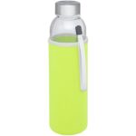 MP3184440 botella de vidrio de 500ml verde vidrio neopreno acero inoxidable 1