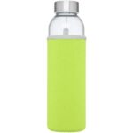 MP3184440 botella de vidrio de 500ml verde vidrio neopreno acero inoxidable 2