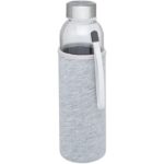 MP3184450 botella de vidrio de 500ml gris vidrio neopreno acero inoxidable 1