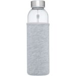 MP3184450 botella de vidrio de 500ml gris vidrio neopreno acero inoxidable 2