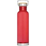 MP3184540 botella deportiva de tritan de 800ml rojo plastico eastman tritan madera de bambu acero in 2