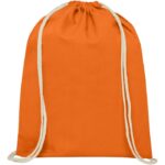 MP3185260 mochila de cuerdas de algodon de 140 gm 5l naranja algodon 140 gm2 2