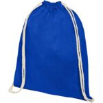 MP3185270 mochila de cuerdas de algodon de 140 gm 5l azul algodon 140 gm2 1