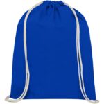 MP3185270 mochila de cuerdas de algodon de 140 gm 5l azul algodon 140 gm2 2