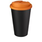 MP3185510 americano vaso termico de 350 ml con tapa antigoteo naranja polipropileno reciclado plasti 1