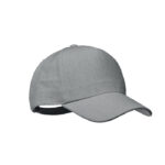 MP3187600 Hase - Gorra beisbol cáñamo 370 gr/m² Gris