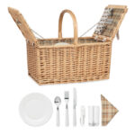 MP3188020 Xale - Cesta de picnic para 4 personas Madera