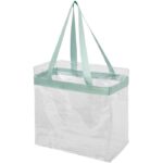MP3221980 bolsa tote transparente verde plastico pvc 1