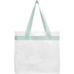 MP3221980 bolsa tote transparente verde plastico pvc 2
