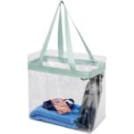 MP3221980 bolsa tote transparente verde plastico pvc 3