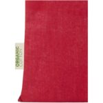 MP3222100 bolsa tote de algodon organico gots de 100 gm rojo algodon organico con certificado gots 1 3