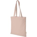 MP3222110 bolsa tote de algodon organico gots de 100 gm rosa algodon organico con certificado gots 1 1