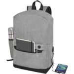 MP3222280 mochila de negocios para portatil de 156 16l gris 300d poliester 600d poliester 4