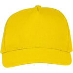 MP3224750 gorra de 5 paneles amarillo sarga de algodon 100 algodon 175 gm2 2