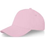 MP3227420 gorra de 5 paneles rosa sarga gruesa de algodon cepillado 100 algodon 260 gm2 1