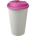 MP3227750 americano vaso termico de 350 ml con tapa antigoteo rosa polipropileno reciclado plastico 1