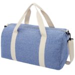 MP3227980 bolsa de lona de poliester y algodon reciclado de 450 gm 24l azul 60 algodon reciclado 40 1