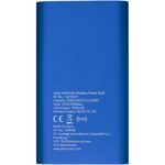 MP3228420 bateria externa inalambrica de 4000mah azul aluminio plastico abs 3