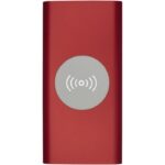 MP3228450 bateria externa inalambrica de 8000mah rojo plastico abs aluminio 2