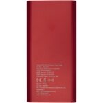 MP3228450 bateria externa inalambrica de 8000mah rojo plastico abs aluminio 3