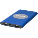 MP3228460 bateria externa inalambrica de 8000mah azul plastico abs aluminio 4