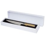 MP3228520 cuchillo de chef gris acero inoxidable madera de bambu 4