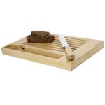 MP3228540 tabla de cortar de bambu con cuchillo natural madera de bambu acero inoxidable 1
