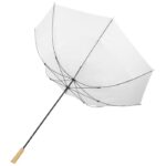 MP3228880 paraguas de golf de 30 de pet reciclado resistente al viento blanco poliester de tafetan d 3