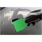 MP3229210 rascador de hielo de plastico reciclado verde plastico hips reciclado 3