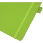 MP3229770 libreta de papel reciclado a5 con tapa de pet reciclado verde plastico pet reciclado 6