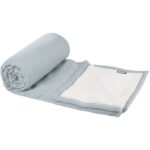 MP3230420 manta sherpa de tejido polar de rpet certificada grs gris forro 100 poliester reciclado 14 4