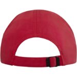 MP3232560 gorra sandwich reciclada de 6 paneles cool fit grs rojo microfibra 100 poliester reciclado 3