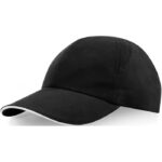 MP3232590 gorra sandwich reciclada de 6 paneles cool fit grs negro microfibra 100 poliester reciclad 1