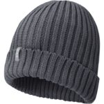 MP3232640 gorro organico gris 2x2 rib knit 100 algodon organico 7 gauge 1